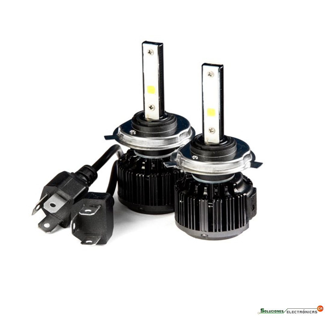 Kit de bombillo LED para carro H4 – Soluciones Electrónicas CR